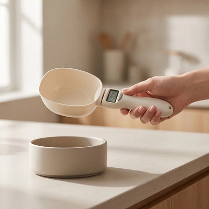 Multifunctional Dog Food Weighing Spoon
